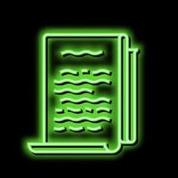 literature philosophy neon glow icon illustration vector