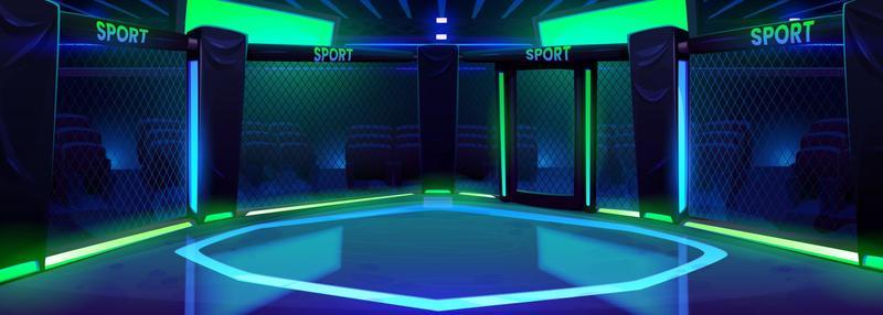Sport Boxing Ring Background Vector Art & Graphics 