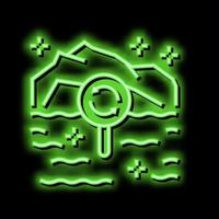 ecotope system neon glow icon illustration vector