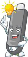 Flashdisk icon design vector illustration