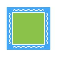 Unique Frame Vector Icon