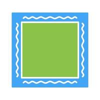 Unique Frame Vector Icon