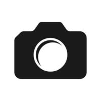 camera icon vector logo template