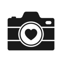 camera icon vector logo template