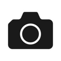 camera icon vector logo template