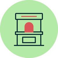 Ticket Box Vector Icon