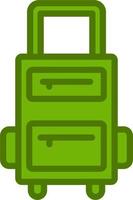 Travel Bag Vector Icon