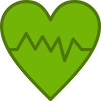 Heart Beat Vector Icon