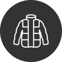 icono de vector de chaqueta