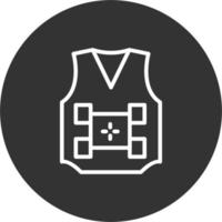 Sleeveless Sweater Vector Icon