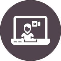 Video Call Vector Icon