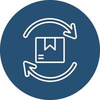 Return Delivery Vector Icon