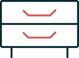 Drawer Vector Icon