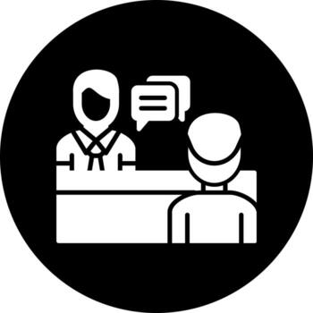 Interview Vector Icon