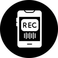 Recorder Vector Icon