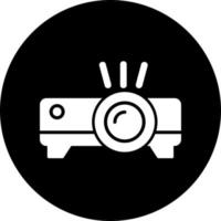 icono de vector de proyector