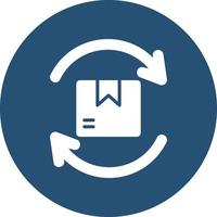 Return Delivery Vector Icon