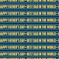 fathers day seamless pattern vector