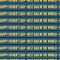 fathers day seamless pattern vector