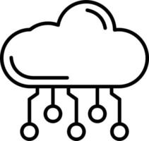 Cloud Vector Icon