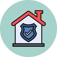 Home Security Vector Icon