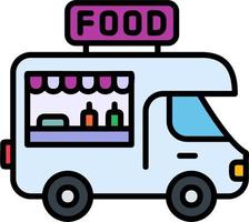 Food Truck Vector Icon