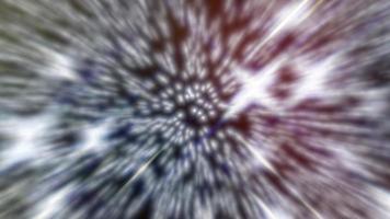 veloce movimento stella nel sfocatura sfondo stella animazione effetto video