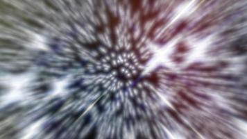 vite mouvement étoile dans brouiller Contexte étoile animation effet video