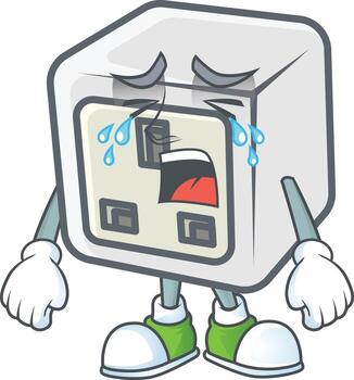 USB power socket icon design vector