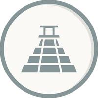 Aztec Pyramid Vector Icon