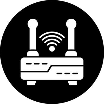 Wifi Router Vector Icon