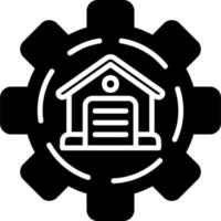 Warehouse Vector Icon