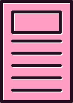 Document Vector Icon