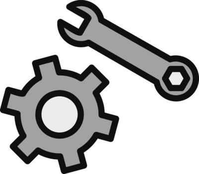 icono de vector de configuración