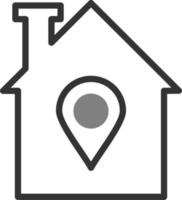 Home Location Vector Icon