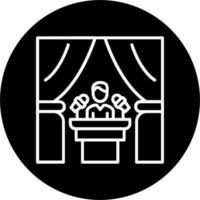 Stage Vector Icon