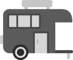 Trailer Vector Icon