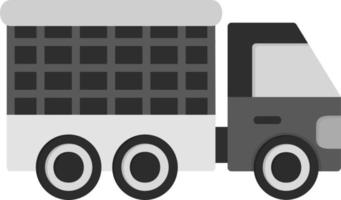 Cage Truck Vector Icon