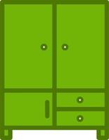 Cabinet Drawer Vector Icon