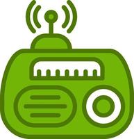 Radio Vector Icon