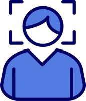 Face Scan Vector Icon
