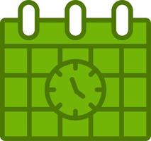 Timetable Vector Icon