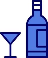 icono de vector de alcohol