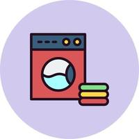 Washing Clothes Vector Icon