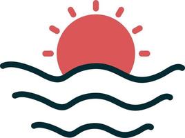 Sunrise Vector Icon