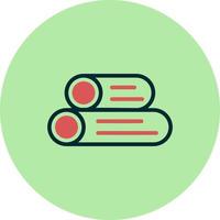 Log Vector Icon