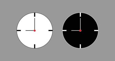 reloj icono en vector