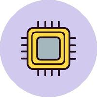 Processor Vector Icon
