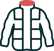 icono de vector de chaqueta