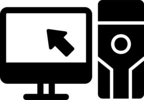 Computer Vector Icon